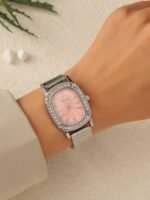 Montre en Acier Inoxydable Argenté - Image 6