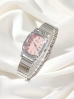 Montre en Acier Inoxydable Argenté - Image 7