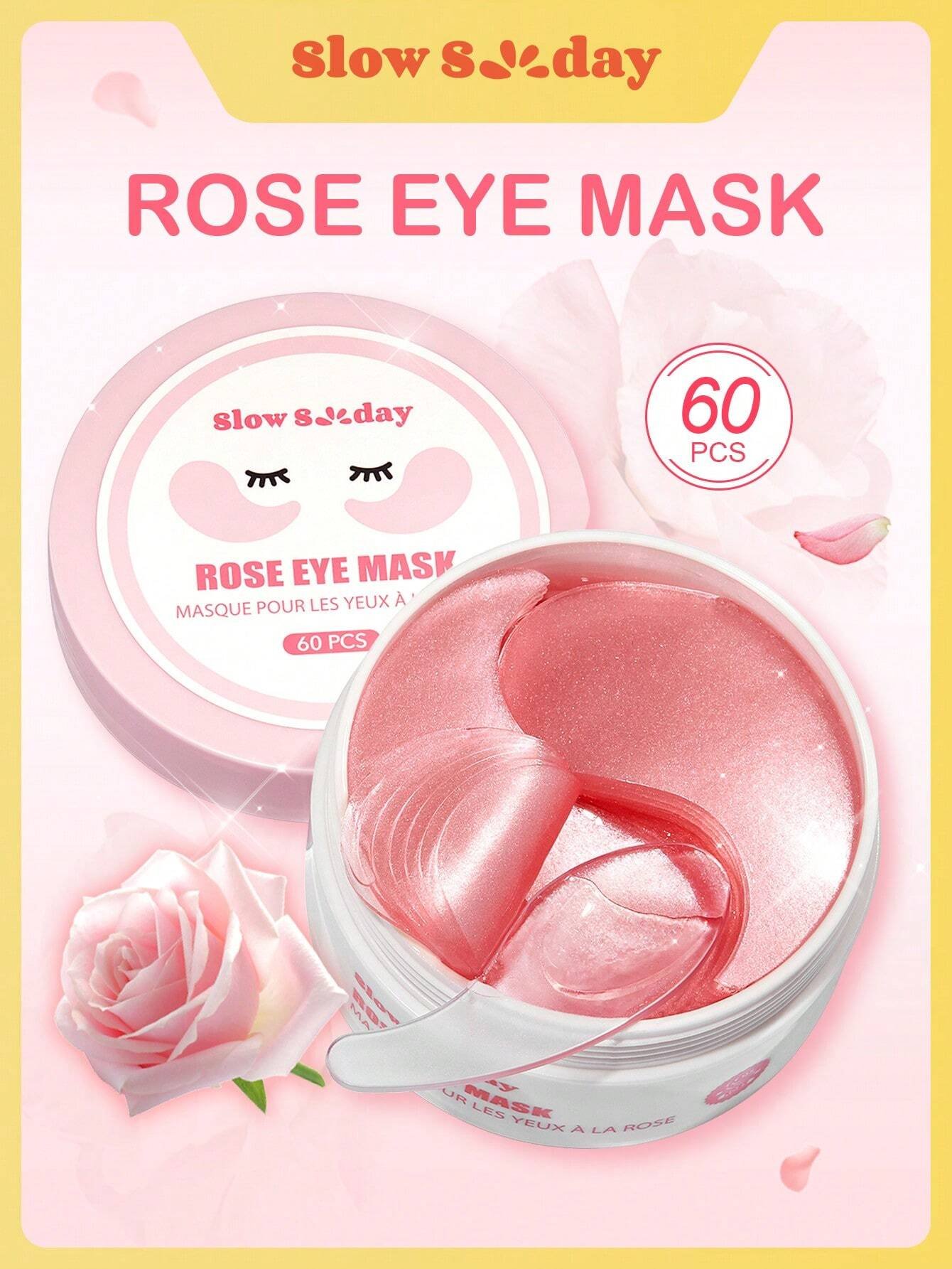 1734406761abdf2e6839266a50041ce725a59c4194.jpg SlowSunday Rose Eye Mask - Image 1