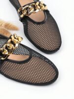 Sandales Plates tissu tressé - Image 3