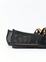 Sandales Plates tissu tressé - Image 4