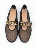 Sandales Plates tissu tressé - Image 5