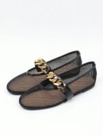 Sandales Plates tissu tressé - Image 6