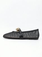 Sandales Plates tissu tressé - Image 7