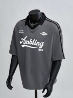 Polo en Maille à Manches Courtes