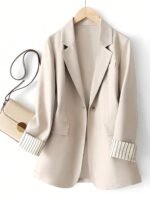 Blazer à Rayures Contrastées - Image 3