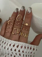 Pack de 11 Bagues en acier inoxydable - Image 7