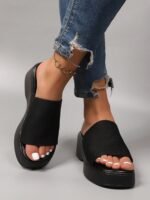 Sandales Plates bout carré - Image 5