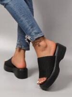 Sandales Plates bout carré - Image 7