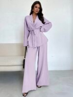 Ensemble Surchemise + Pantalon Taille Haute