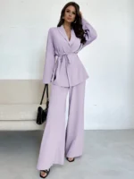 Ensemble Surchemise + Pantalon Taille Haute - Image 8