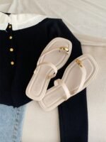 Tongs Plates à Bout Carré - Image 2