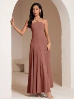 Ensemble 2 Pièces Haut Long à Manches longue + Robe dos nu - Image 5