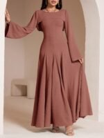 Ensemble 2 Pièces Haut Long à Manches longue + Robe dos nu - Image 8